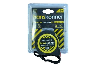 Рулетка 5x25мм, Hanskonner-Tehinstrument