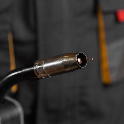 Омедненная проволока ER70S-6, диам. 0,8 мм, 1 кг, диам. катушки D100 Denzel-Tehinstrument