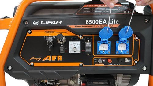 Генератор Lifan 6500EA Lite-Tehinstrument