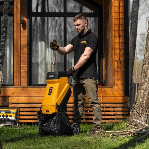 Измельчитель садовый электрический Denzel ECS-2500-Tehinstrument