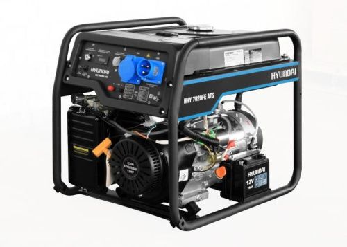 Бензиновый генератор HYUNDAI HHY 7020FE ATS (электростанция Хендай HHY7020FE ATS)-Tehinstrument
