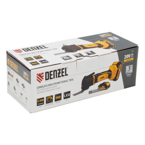 Инструмент многофункциональный аккумуляторный Denzel CMTH-20, Li-Ion-Tehinstrument