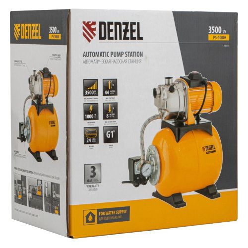 Насосная станция Denzel PS1000Х-Tehinstrument