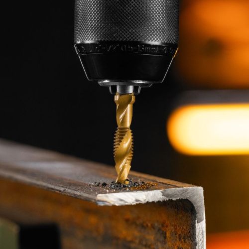 Сверло-метчик М8 х 1,25 мм, Р6М5// Denzel-Tehinstrument