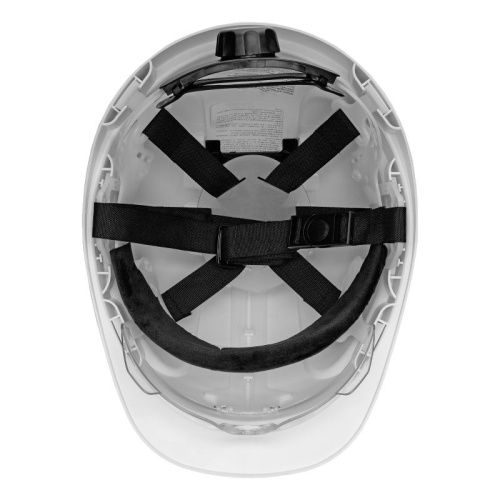 Каска защитная ударопр.«Форвард» (К-05)ABS/PC,комплект со встроен.очк.ОЧК-05 Форвард,белая Denzel-Tehinstrument