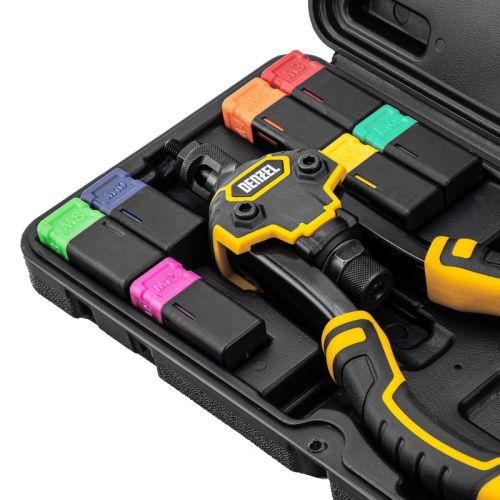 Заклепочник для резьбовых заклепок, двуручный, заклепки М3, М4, М5, М6, М8, М10, M12 Denzel-Tehinstrument