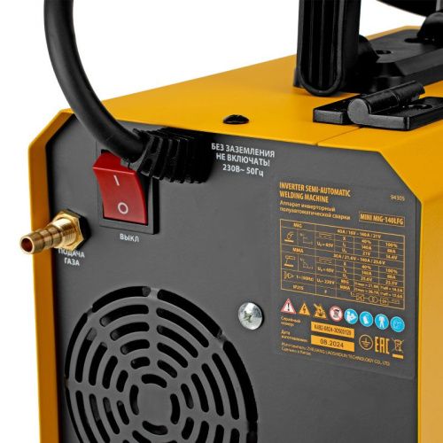 Полуавтоматический сварочный аппарат Denzel Mini MIG-140LFG-Tehinstrument