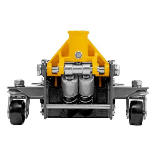 Домкрат гидравлический подкатной, 3 т, 75-500 мм, быстрый подъем, низкий подхват, проф. Denzel-Tehinstrument