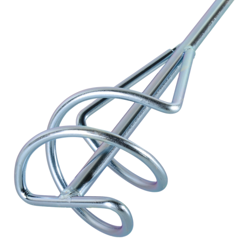 Насадка - миксер оцинкованная 400х80 мм SDS+ Вихрь-Tehinstrument