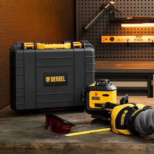 Лазерный уровень мультипризменный Denzel LX 360-2 Red-Tehinstrument