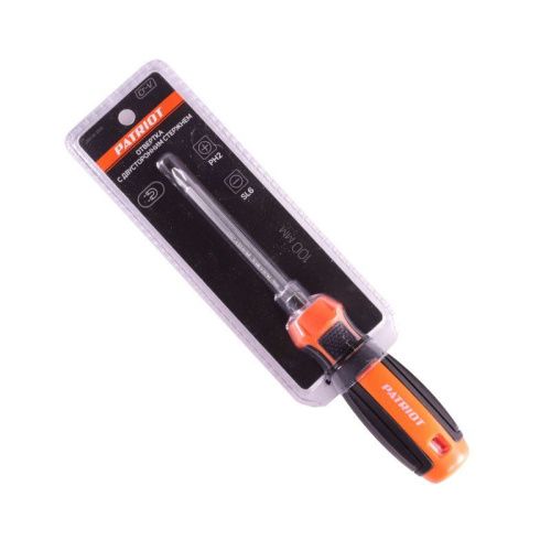 Отвертка PATRIOT с двусторонним стержнем PH2-SL6 x 100-Tehinstrument