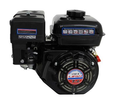 Двигатель Lifan 170F-R, вал ?20мм, катушка 3 Ампера-Tehinstrument
