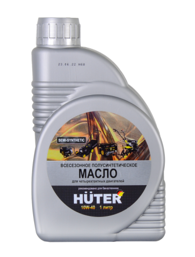 Масло моторное 10W-40 полусинтетическое для четырёхтактных двигателей Huter-Tehinstrument