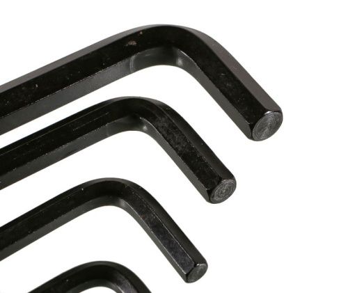 Набор шестигранных ключей 2, 5-10 мм, CrV, 7шт, оксидированное покрытие  Sturm-Tehinstrument