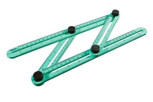 Линейка многофункциональная 4 части, копировальная, пластиковая  Sturm-Tehinstrument