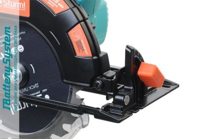 Аккумуляторная циркулярная пила  Sturm CCS1867BL 1BatterySystem-Tehinstrument