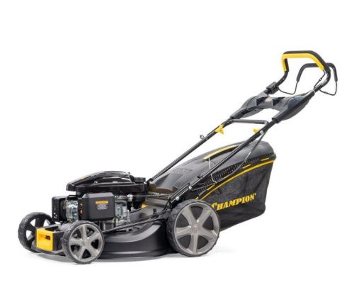 Газонокосилка CHAMPION LM5344 (PRO 4,4кВт привод 525мм 65л 25-75мм 1рычаг/6, 38кг 4в1)-Tehinstrument