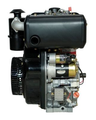Двигатель Lifan Diesel 188FD, шлицевой вал ?25мм, катушка 6 Ампер-Tehinstrument
