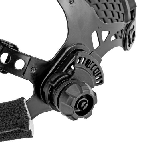 Щиток защитный лицевой (маска сварщика) F9, см. окно 100x60, Real Color, DIN 4-8/9-13// Denzel-Tehinstrument