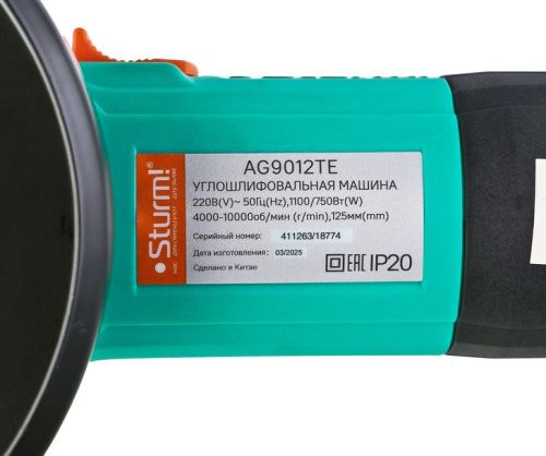 Болгарка (УШМ)  Sturm AG9012TE-Tehinstrument
