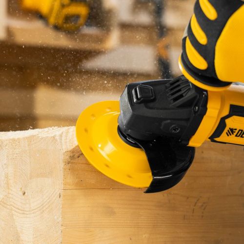 Чашка твёрдосплавная зачистная Denzel,125 мм, плоская, крупное зерно #8-Tehinstrument