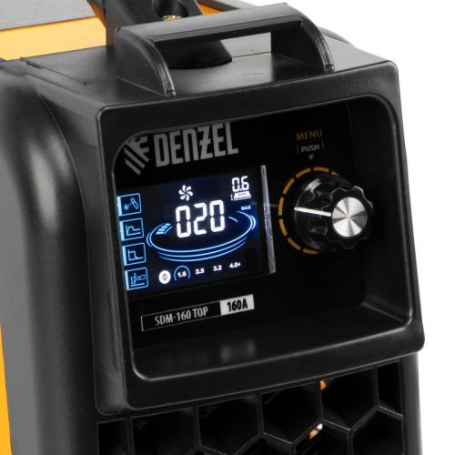 Аппарат инвертор. дуговой сварки SDM-160 Top, Denzel-Tehinstrument