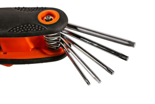 Набор ключей TORX, 8 шт, наконечник звезда, CrV  Sturm-Tehinstrument