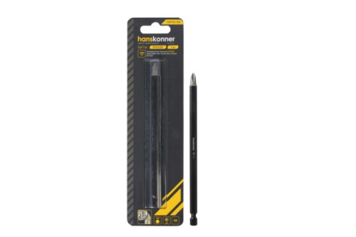 Бита PH2x150мм, сталь S2, Diamond, 1шт,Hanskonner-Tehinstrument