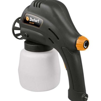 Электрический краскораспылитель Defort DSG-80N (краскопульт Дефорт 80н), 93728205-Tehinstrument