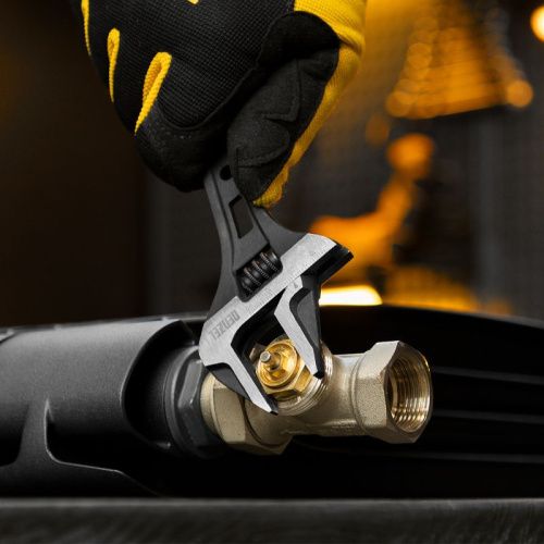 Ключ разводной Denzel 200 мм, CrV-Tehinstrument