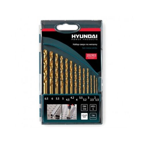 Наборы сверел по металлу набор /13 шт Hyundai-Tehinstrument