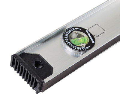 Уровень алюминиевый «Рельс» 1000мм 3 глазка фрезерованный Вихрь-Tehinstrument