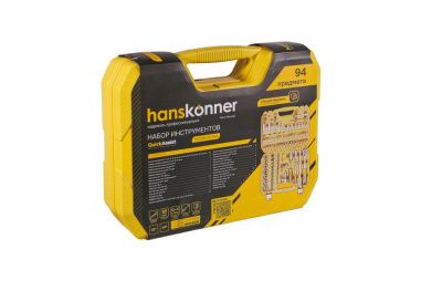 Набор инструментов для автомобиля 94 предмета Hanskonner-Tehinstrument