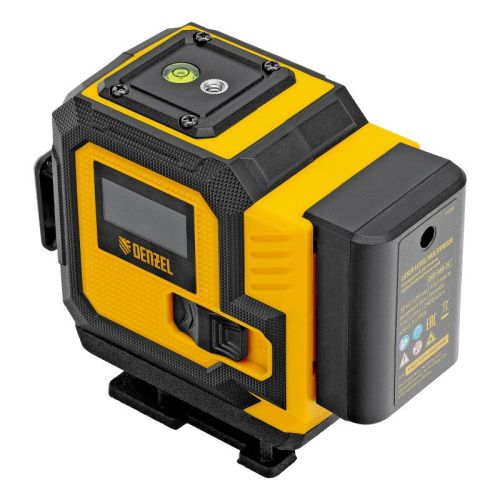 Лазерный уровень мультипризменный DLV-360-3T, 30 м, зеленый луч, Li-Ion 2,4 Aч, штатив // Denzel-Tehinstrument