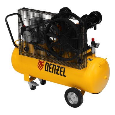 Компрессор воздушный ременной привод Denzel CV 4000-T/100-Tehinstrument