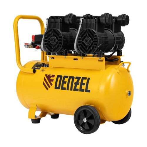 Малошумный безмасляный компрессор Denzel DLP-3000/50-Tehinstrument