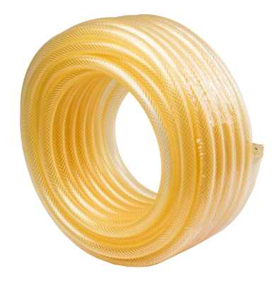 Шланг поливочный Силикон трёхслойный армированный 3/4 дюймов, 25м (прозрачный) Вихрь-Tehinstrument