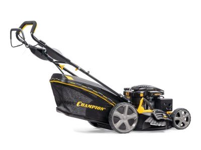 Газонокосилка CHAMPION LM5344 (PRO 4,4кВт привод 525мм 65л 25-75мм 1рычаг/6, 38кг 4в1)-Tehinstrument