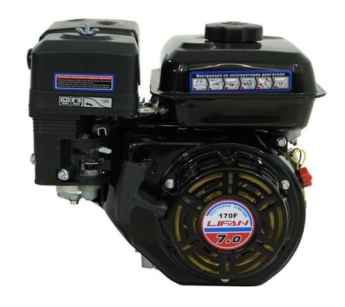 Двигатель Lifan 170F, вал ?19мм (UNF)-Tehinstrument