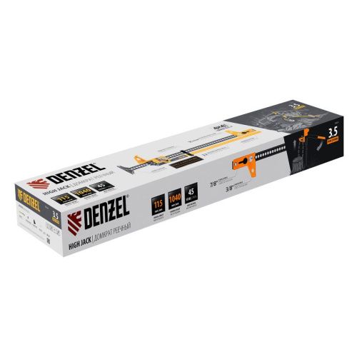 Домкрат реечный профессиональный Denzel 3,5 т, 115-1040 мм, High Jack -Tehinstrument