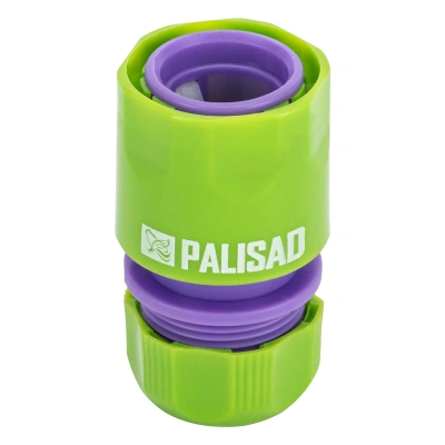 Соединитель пластмассовый, быстросъемный для шланга 1/2 Palisad-Tehinstrument