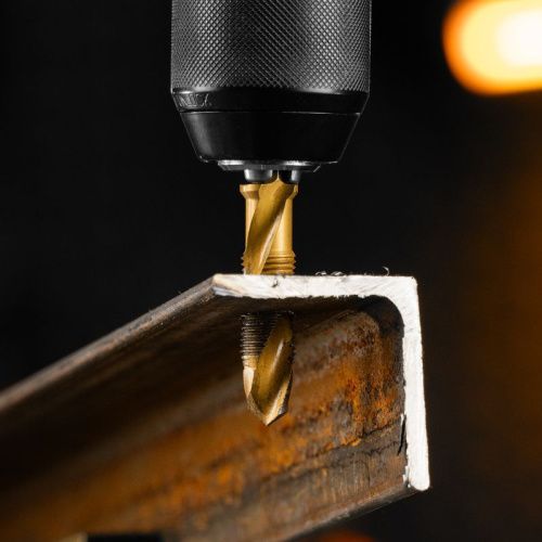 Сверло-метчик М12 х 1,25 мм, Р6М5// Denzel-Tehinstrument