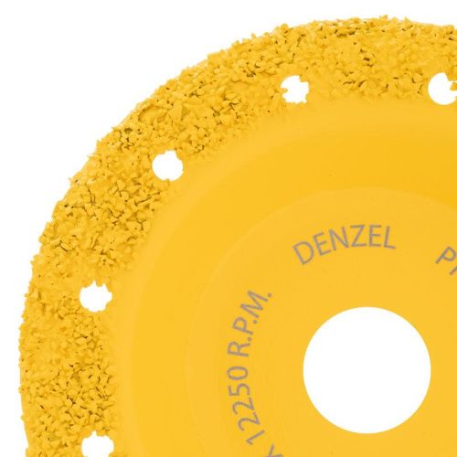 Чашка твёрдосплавная зачистная Denzel,125 мм, наклонная, среднее зерно #16-Tehinstrument