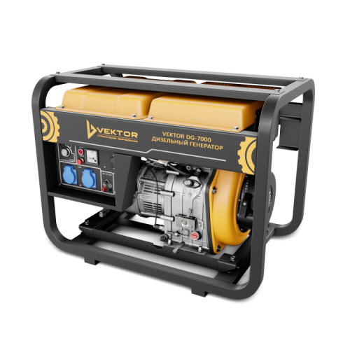 Дизельный генератор Vektor DG-7000-Tehinstrument