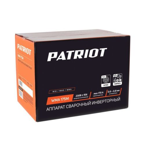 Полуавтомат сварочный инверторный Patriot WMA 175 M-Tehinstrument