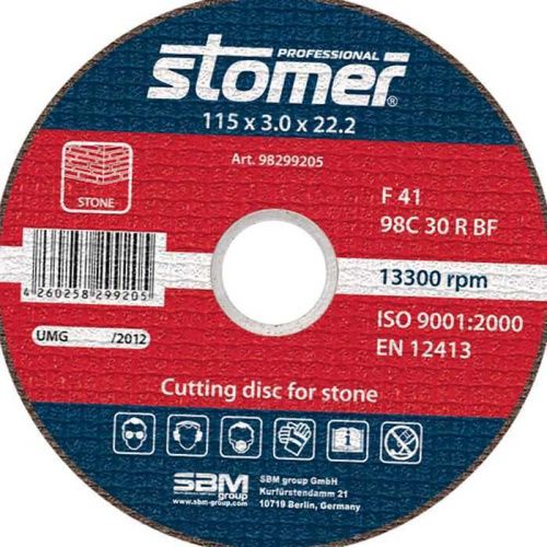 Диск отрезной Stomer CS-115, 98299205-Tehinstrument