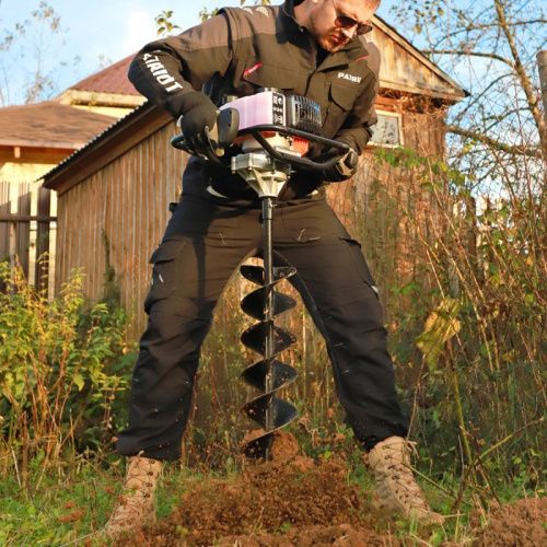 Шнек однозаходный Patriot D 200 для грунта-Tehinstrument