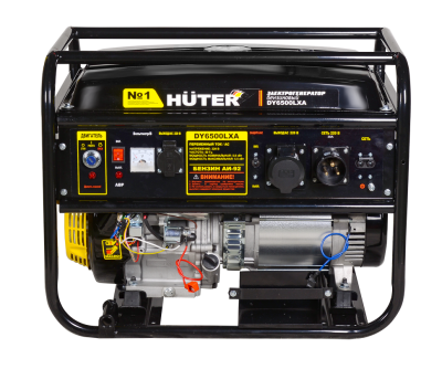 Портативный бензогенератор HUTER DY6500LXA-Tehinstrument