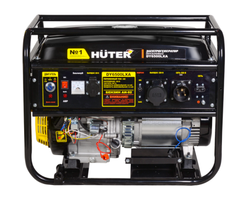 Портативный бензогенератор HUTER DY6500LXA-Tehinstrument