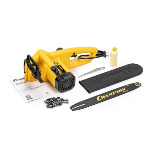 Электрическая цепная пила CHAMPION 118-14"-Tehinstrument